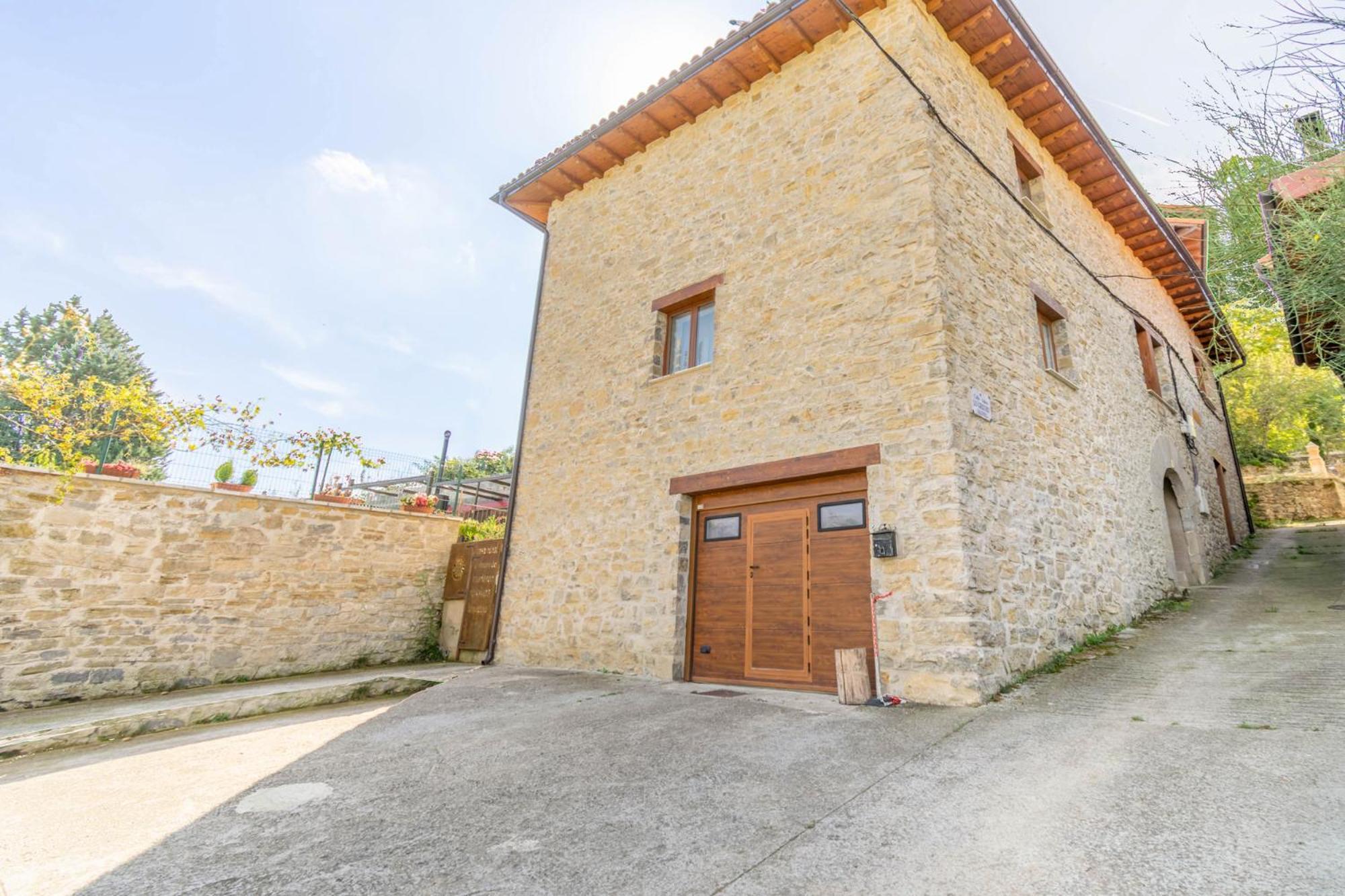 Acogedora Casa Rural Con Jardin Y Barbacoa Proxima A Pamplona Ilzarbe Zewnętrze zdjęcie